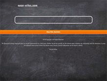 Tablet Screenshot of neon-nites.com